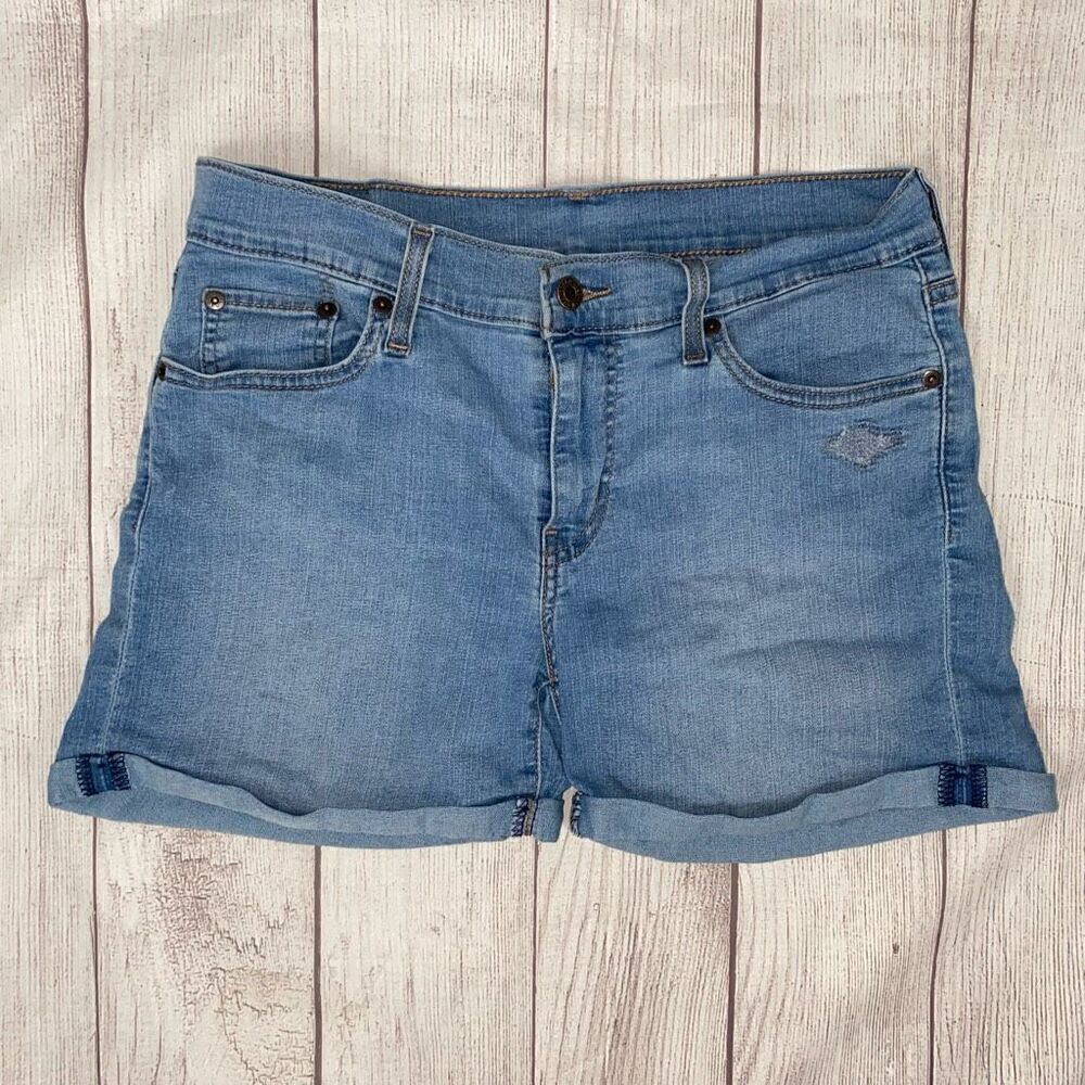 Levi Strauss cuff jean shorts women sz 29